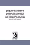 Message from the President of the United States, Communicating, in Compliance with a Resolution of the Senate, Information in Relation to the Abductin cover