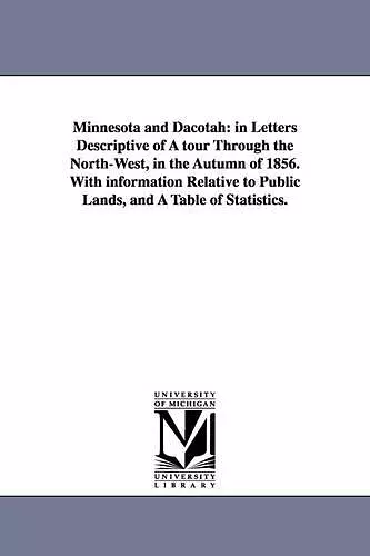 Minnesota and Dacotah cover