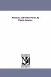 Admetus, and Other Poems. by Emma Lazarus. cover