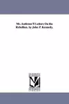 Mr. Ambrose'S Letters On the Rebellion. by John P. Kennedy. cover