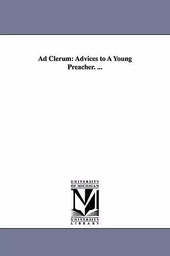 Ad Clerum cover