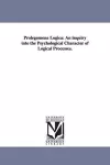 Prolegomena Logica cover