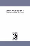 Doesticks; What He Says, by Q. K. Philander Doesticks, P. B. [Pseud.] cover