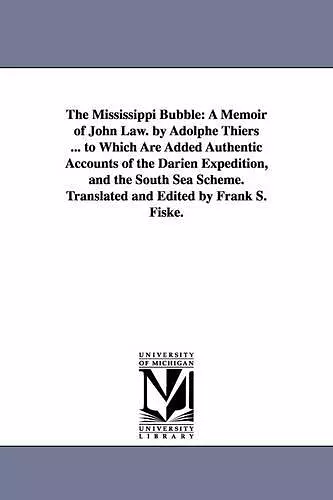 The Mississippi Bubble cover