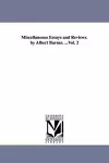 Miscellaneous Essays and Reviews. by Albert Barnes. ...Vol. 2 cover