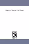 Chapters of Erie, and Other Essays. cover