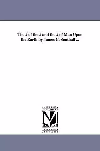 The Epoch of the Mammoth and the Apparition of Man Upon the Earth cover