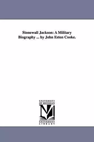 Stonewall Jackson cover