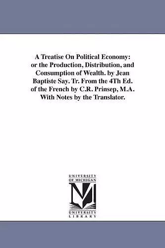 A Treatise On Political Economy cover