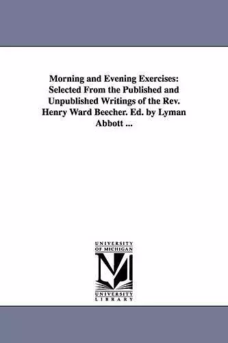 Morning and Evening Exercises cover