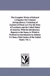 The Complete Works of Edward Livingston On Criminal Jurisprudence cover