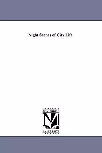 Night Scenes of City Life. cover