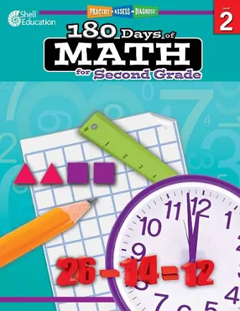 180 Days™: Math for Second Grade cover