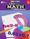 180 Days of Math for Fifth Grade cover