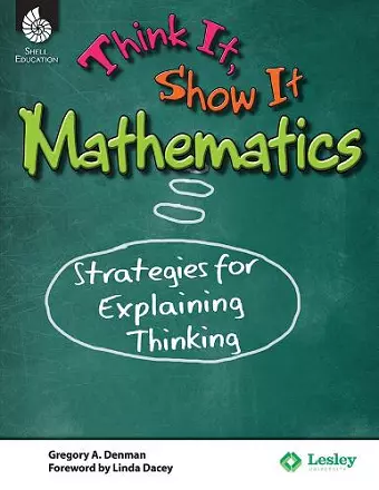 Think It, Show It Mathematics cover