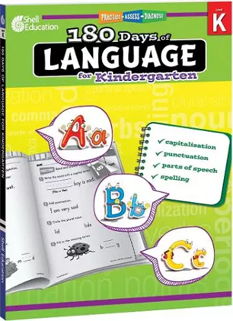 180 Days™: Language for Kindergarten cover