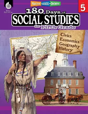 180 Days™: Social Studies for Fifth Grade cover