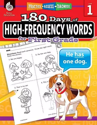 180 Days™: High-Frequency Words for First Grade cover