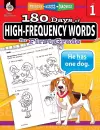 180 Days™: High-Frequency Words for First Grade cover