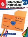 Interactive Notetaking for Content-Area Literacy, Levels K-2 cover