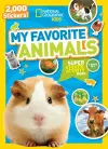 My Favourite Animals Sticker Book cover