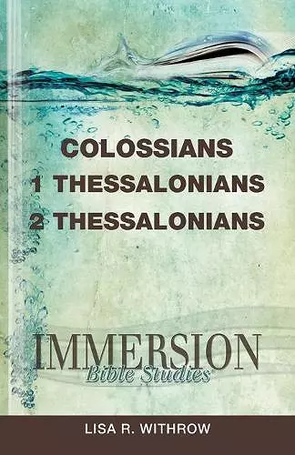 Colossians, 1, 2 Thessalonians cover