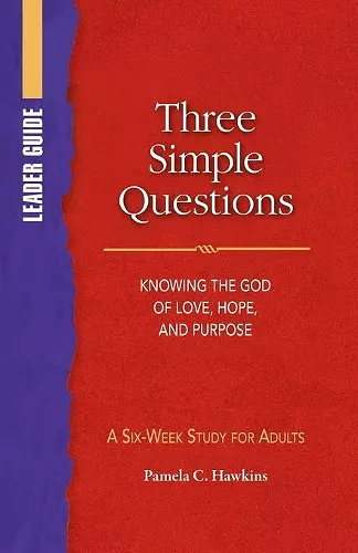 Three Simple Questions Adult Leader Guide cover