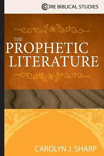 Prophetic Literature, The cover