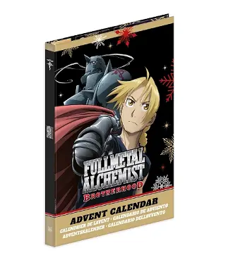 Fullmetal Alchemist Brotherhood: The Official Advent Calendar: 25 Days of Surprises cover