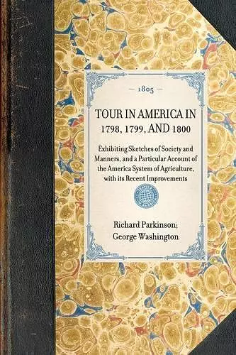 Tour in America in 1798, 1799, and 1800 cover
