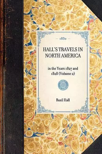 Hall's Travels in North America cover