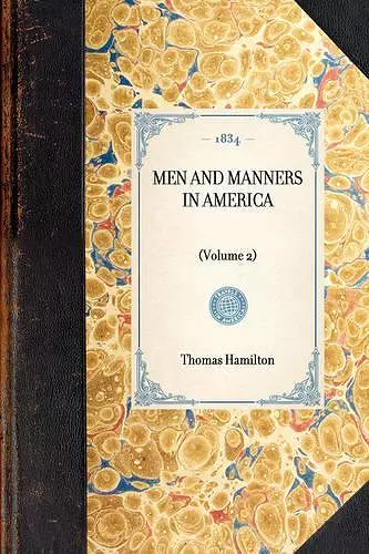 Men and Manners in America cover