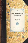 Men and Manners in America cover