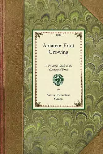 Amateur Fruit Growing cover