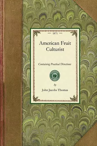 American Fruit Culturist cover