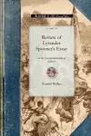 Review of Lysander Spooner's Essay on Th cover