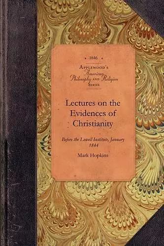 Lectures on Evidences of Christianity cover