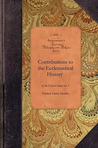 Contrib to Ecclesiastic History of Us V2 cover