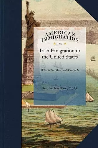 Irish Emigration to the United States cover