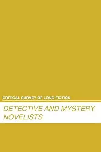 Detective & Mystery Novelists cover