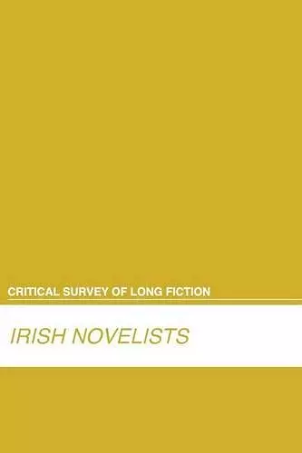 Irish Novelists cover