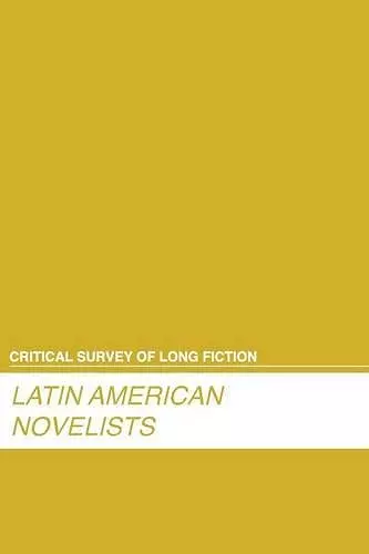 Critical Survey of Long Fiction cover