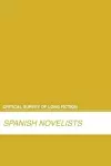 Spanish Novelists cover
