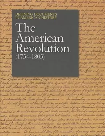 The American Revolution 1754-1805 cover