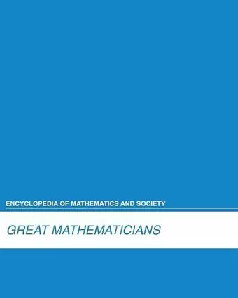 Great Mathematicians cover