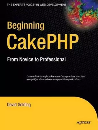 Beginning CakePHP cover