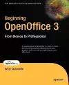 Beginning OpenOffice 3 cover