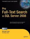 Pro Full-Text Search in SQL Server 2008 cover