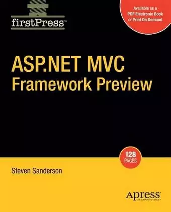 ASP.NET MVC Framework Preview cover