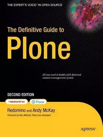 The Definitive Guide to Plone cover